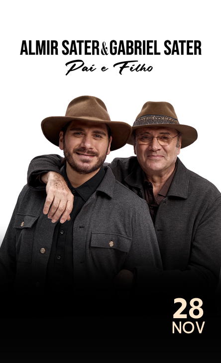 ALMIR SATER E GABRIEL SATER